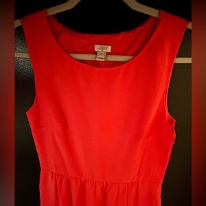 J. Crew classic sleeveless dress.